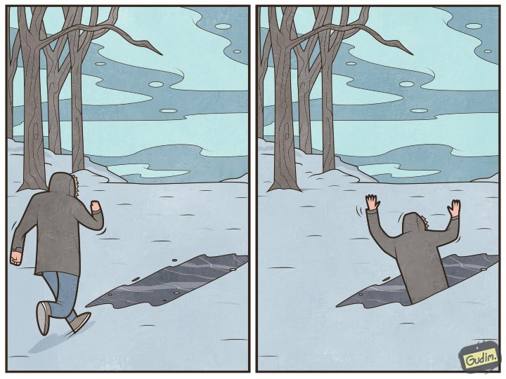 Саркастичные иллюстрации от московского художника, антон Gudim 