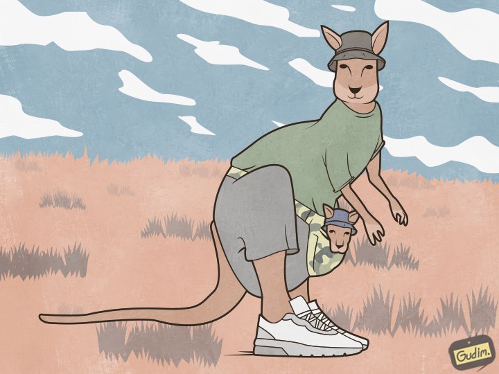 Саркастичные иллюстрации от московского художника, антон Gudim 