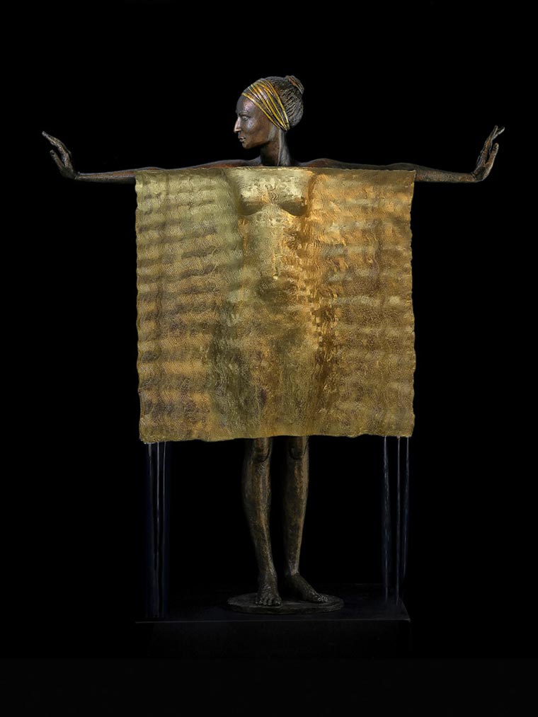 скульптуры дополненные водой, водяные скульптуры, Малгожата Ходаковска, Malgorzata Chodakowska