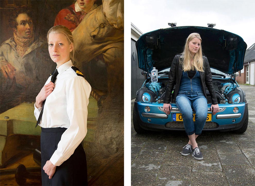 Под униформой, двойная жизнь голландских женщин-военных, Вивиан Килардс, Vivian Keulards