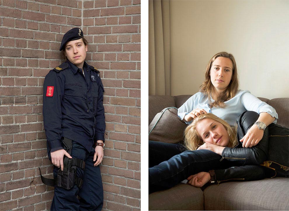 Под униформой, двойная жизнь голландских женщин-военных, Вивиан Килардс, Vivian Keulards