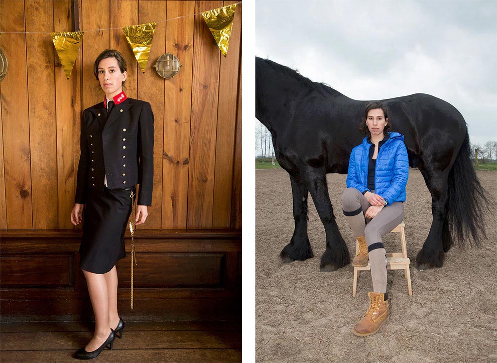 Под униформой, двойная жизнь голландских женщин-военных, Вивиан Килардс, Vivian Keulards