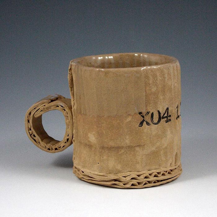 кружки под картон, кружки из старого картона, Тим Ковальчик, Tim Kowalczyk