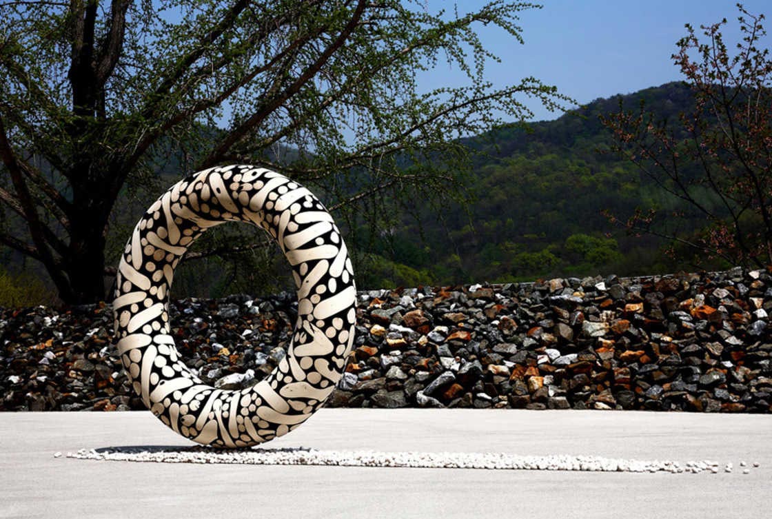 Ли Чжэ-Хайо, Lee Jae-Hyo, скульптуры их брёвен, удовлетворяющие деревянные скульптуры