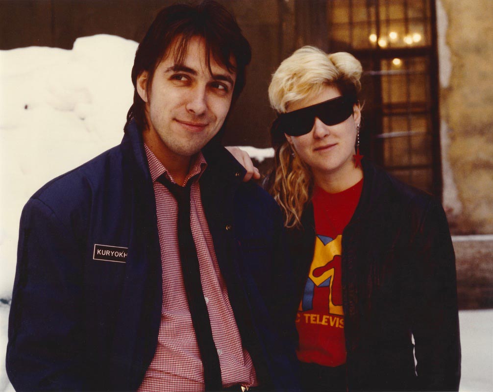 Джоанна Стингрей,  неизвестные фотографии российских рок-звёзд