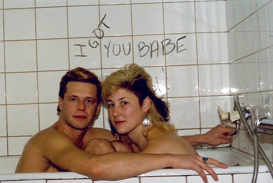 Джоанна Стингрей,  неизвестные фотографии российских рок-звёзд