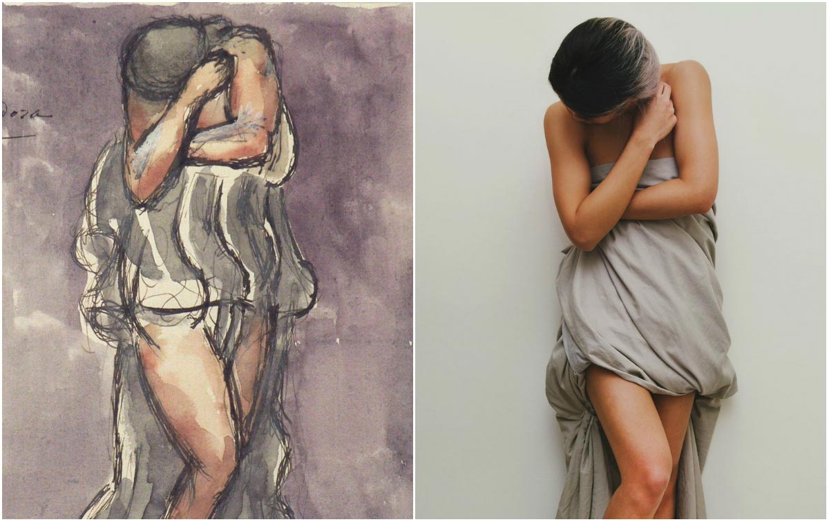 Пользователи Instagram воссоздали произведения французского искусства, «Параллели» Parallels 