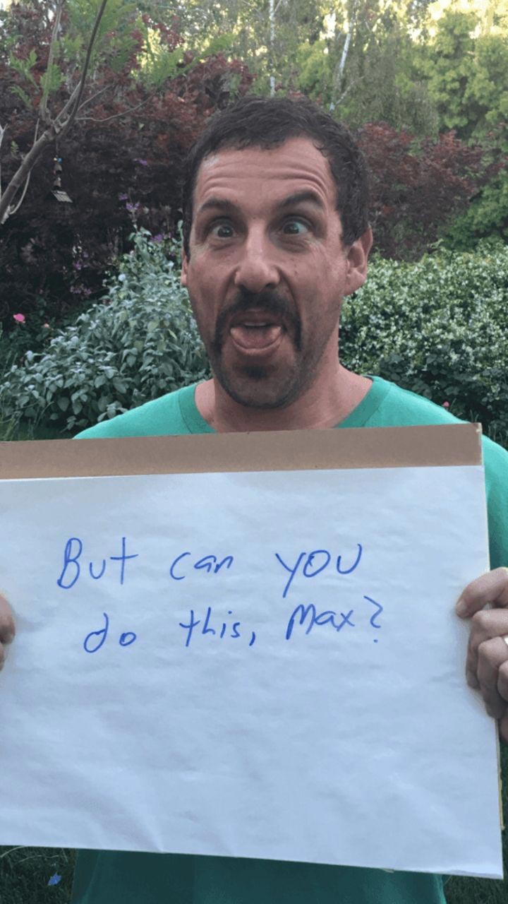 Макс Кесслер, Max Kessler, Адам Сэндлер пригласил двойника на премьеру, Адам Сэндлер пригасил на премьеру