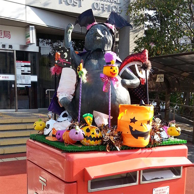 японские почтовые ящики, необычные почтовые ящики Японии