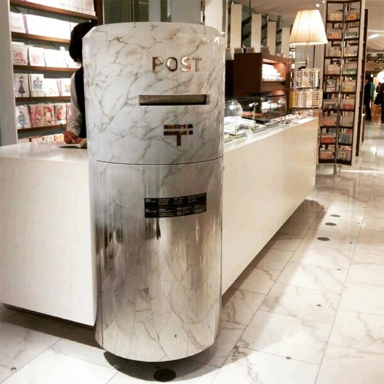 японские почтовые ящики, необычные почтовые ящики Японии