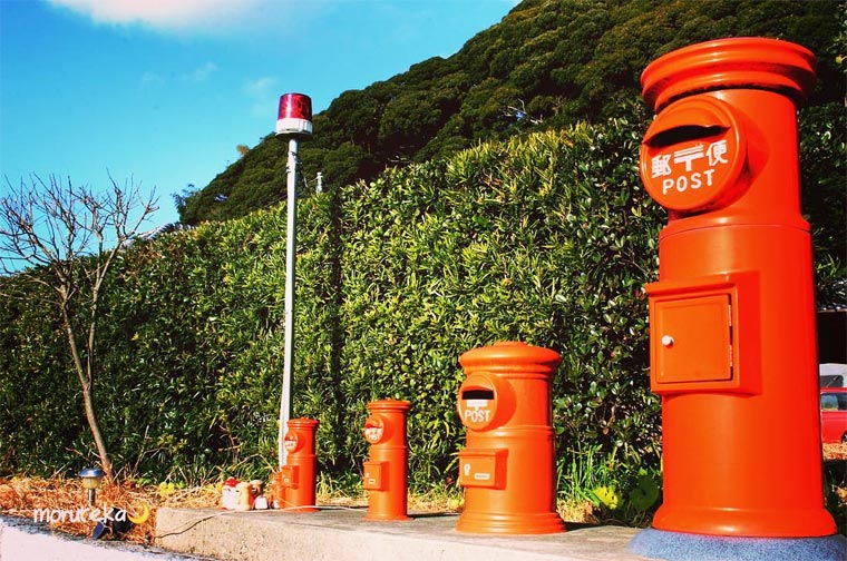 японские почтовые ящики, необычные почтовые ящики Японии