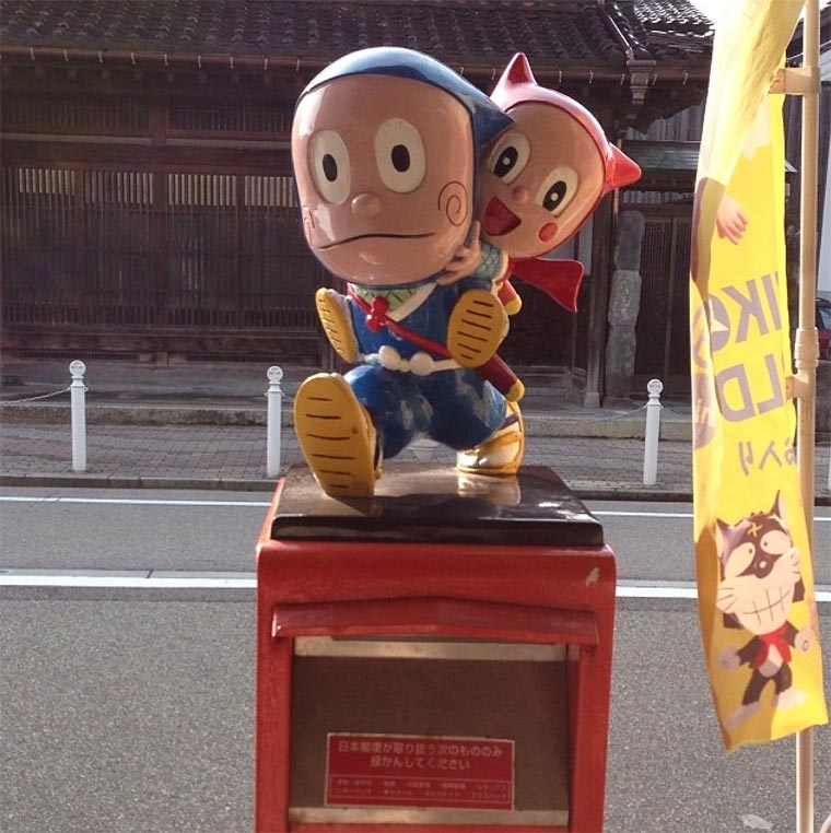 японские почтовые ящики, необычные почтовые ящики Японии