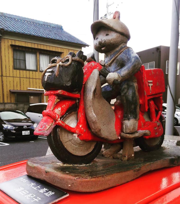 японские почтовые ящики, необычные почтовые ящики Японии