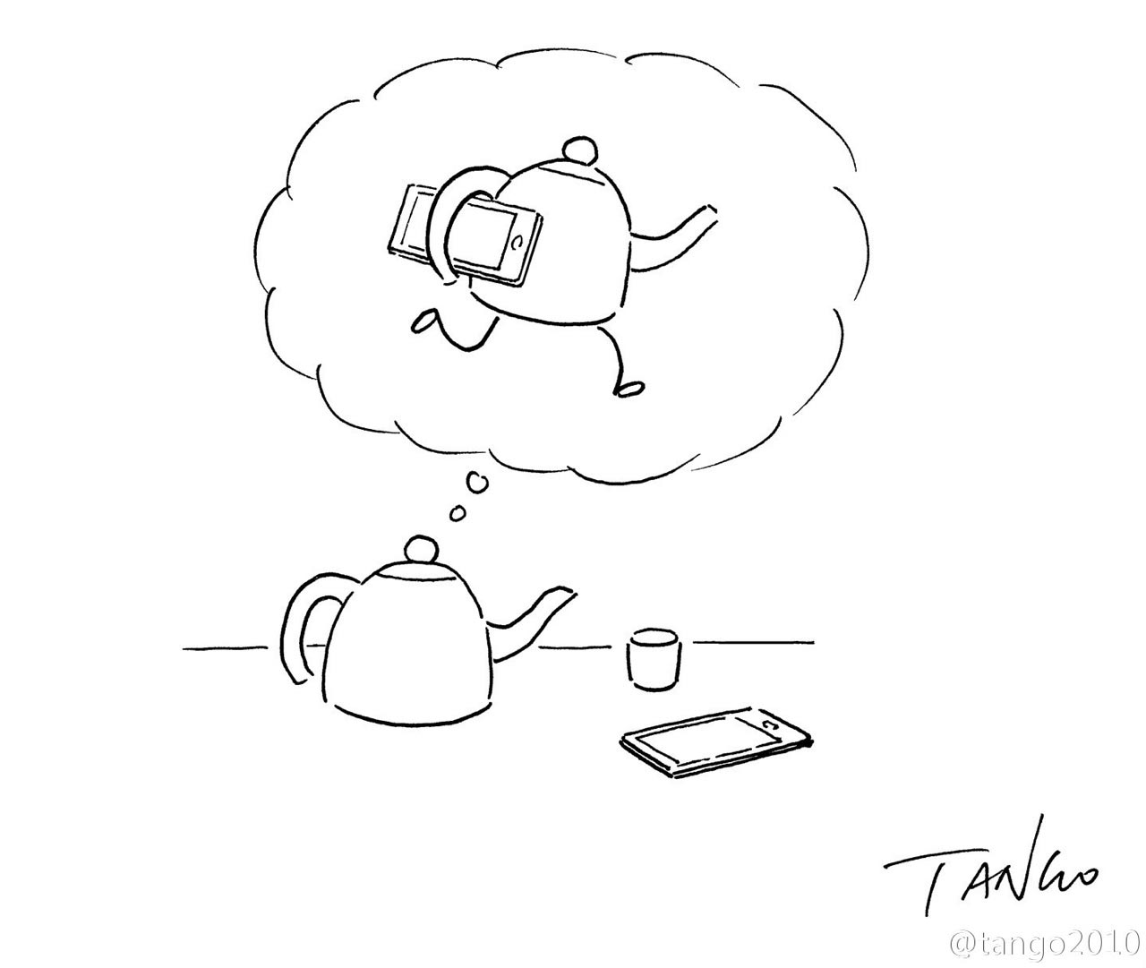 комиксы Tango, остроумные комиксы