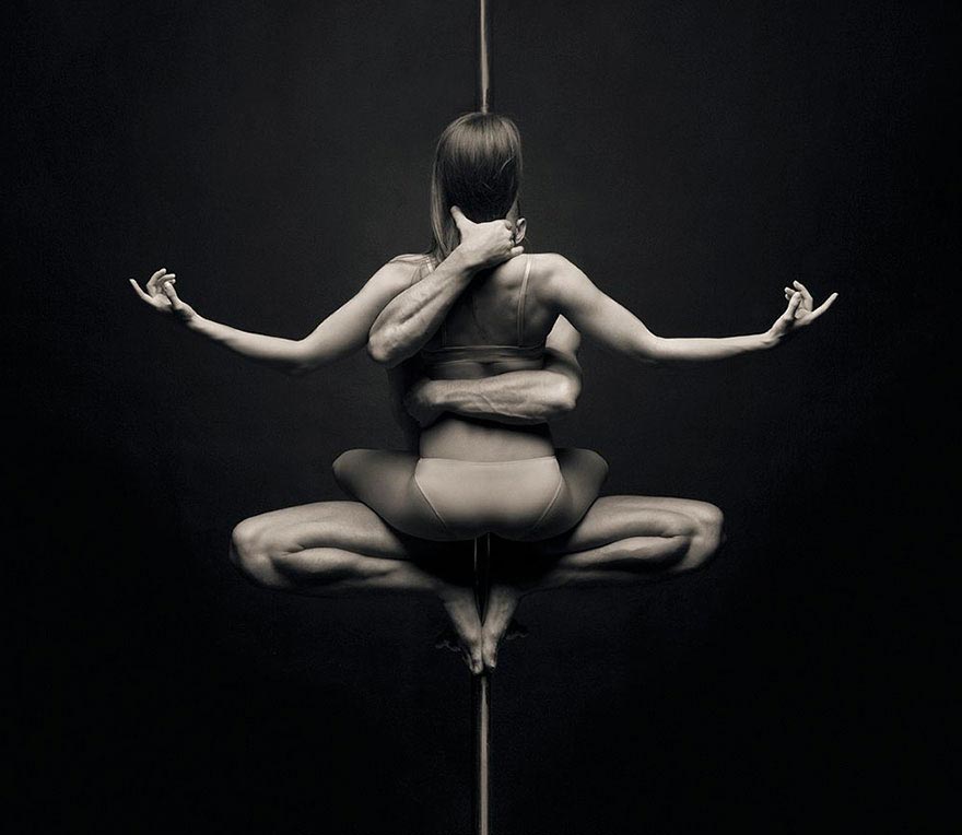 скульптор фотографирует танцоров, Вадим Штейн