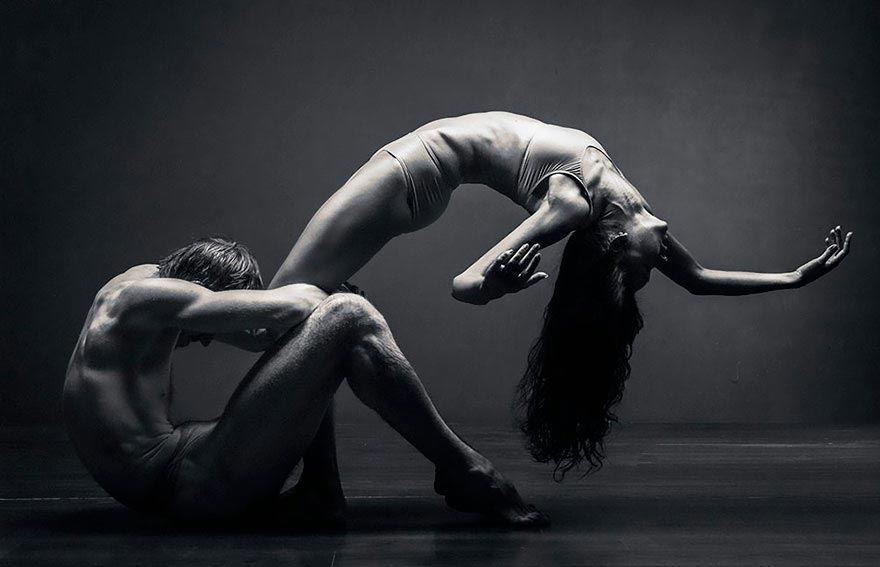 скульптор фотографирует танцоров, Вадим Штейн