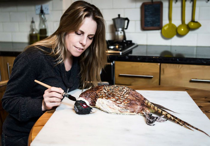 реалистичные торты, сердце из шоколада, Сара Харди, Sarah Hardy