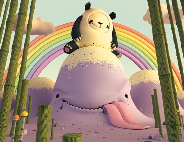 Художники усовершенствовали детские рисунки, чтобы стимулировать их любовь к творчеству Художники усовершенствовали детские рисунки, детские рисунки до и после