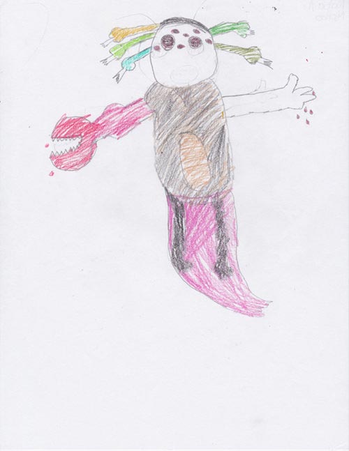 Художники усовершенствовали детские рисунки, детские рисунки до и после