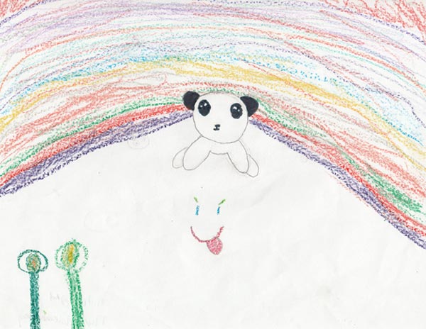 Художники усовершенствовали детские рисунки, детские рисунки до и после