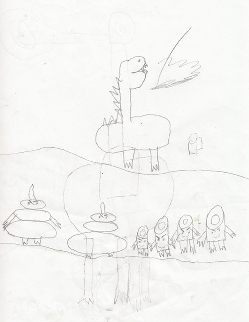 Художники усовершенствовали детские рисунки, детские рисунки до и после