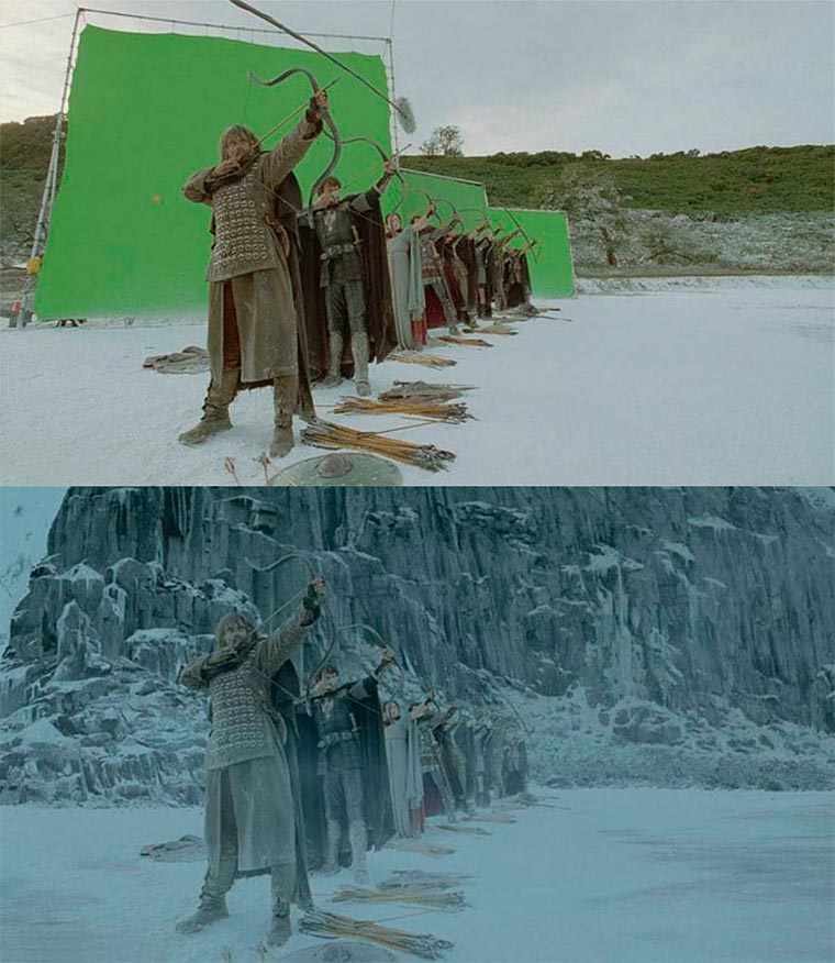 фильмы без зелёного экрана, фильмы без спецэффектов