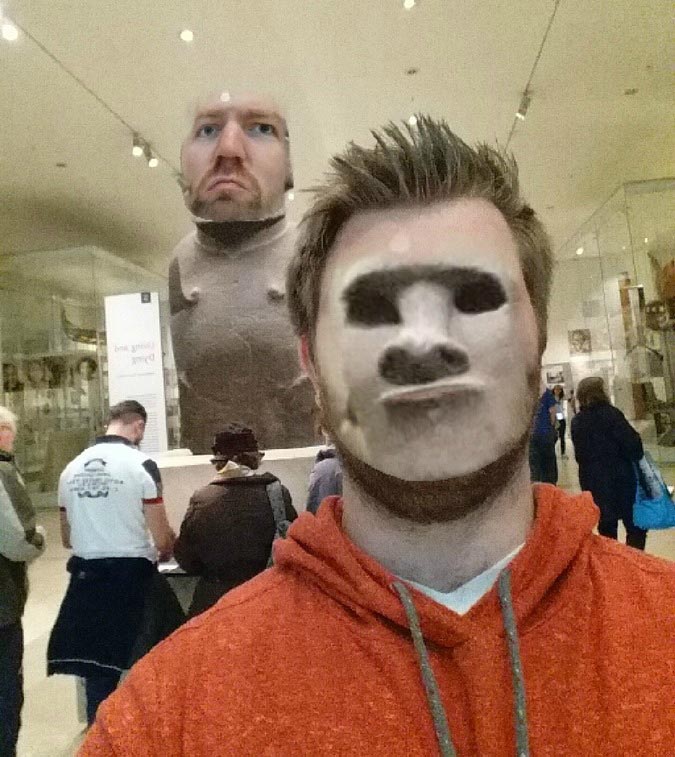 Что получится, если поменяться лицами со статуями или забавный Face Swap в музее обмен лицами со статуями, Face Swap со статуями, Face Swap в музее