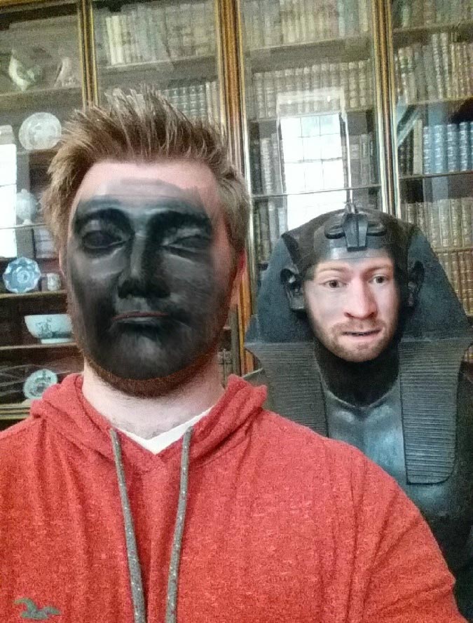 Что получится, если поменяться лицами со статуями или забавный Face Swap в музее обмен лицами со статуями, Face Swap со статуями, Face Swap в музее