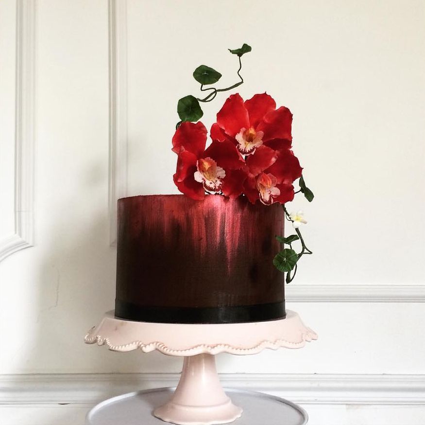 красивые свадебные торты. миниатюрный свадебный торт