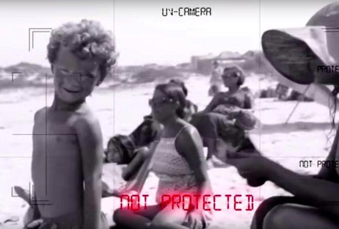 робот-чайка гадит кремом, чайка гадит солнцезащитным кремом, робот чайка от Nivea, реклама солнцезещитного крема Nivea