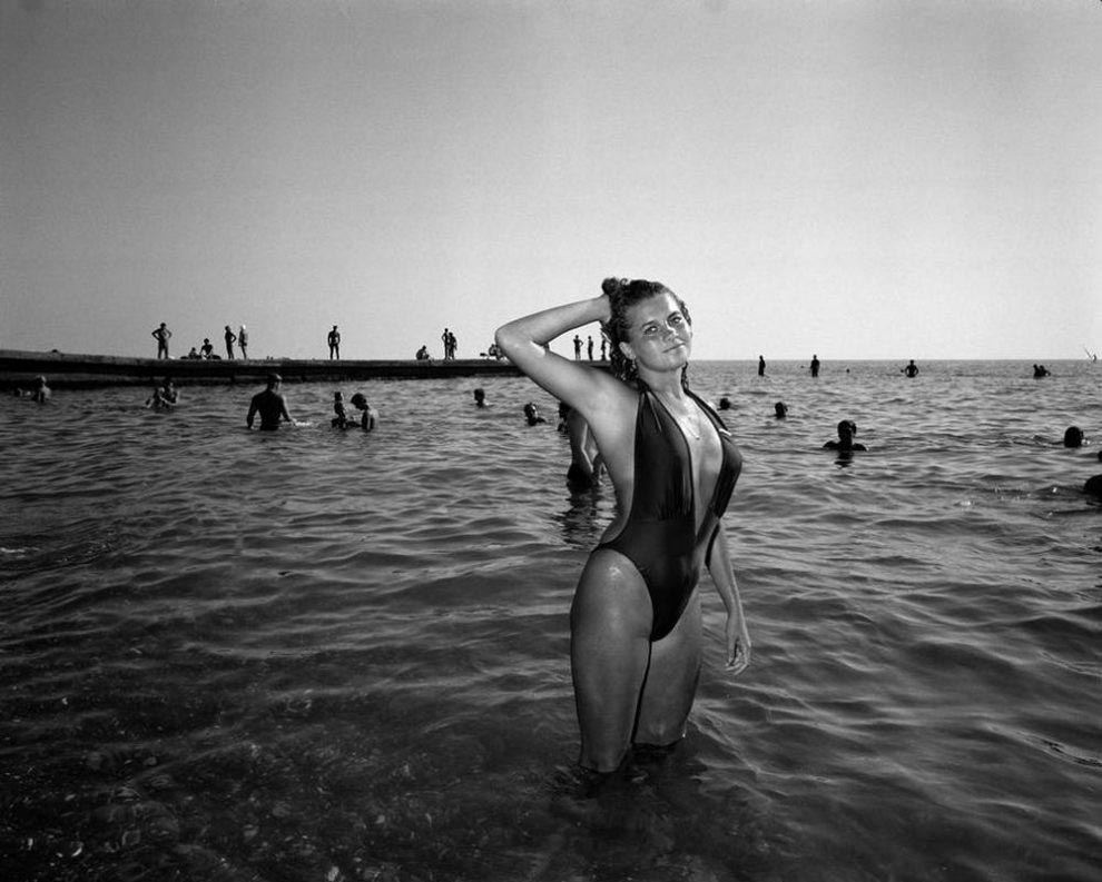 Как это было: сочинские пляжи 1988 года в объективе бельгийского фотографа пляжи Сочи 1988, Карл де Кейзер, Carl De Keyzer, сочинские пляжи 1988