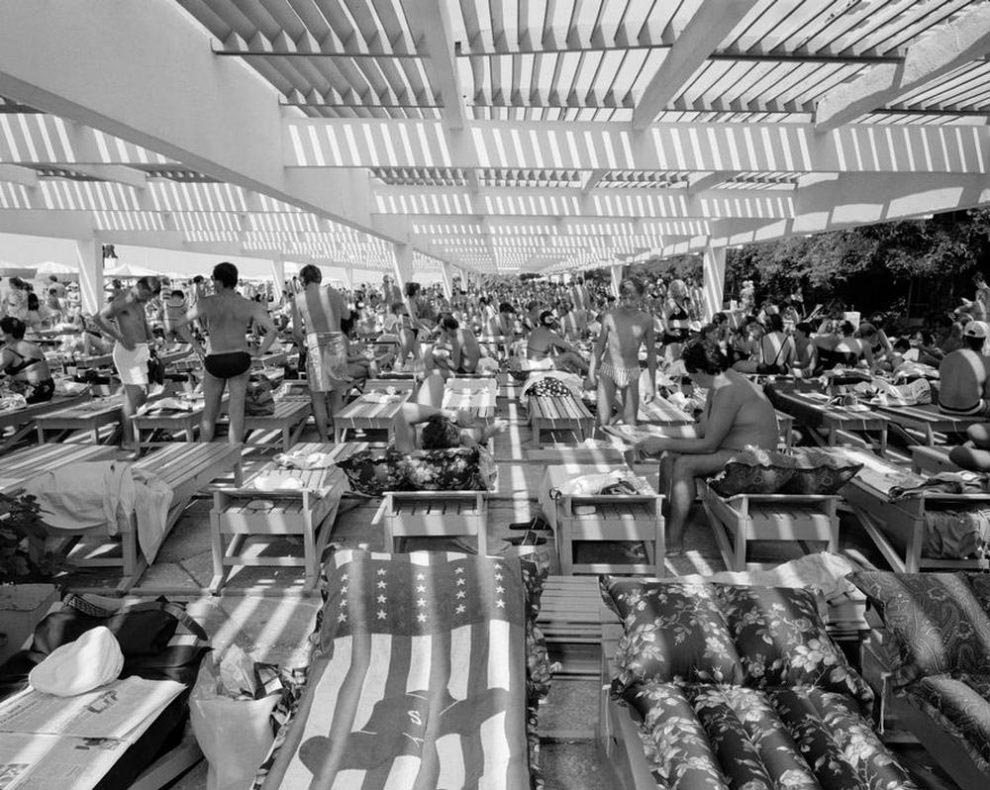 Как это было: сочинские пляжи 1988 года в объективе бельгийского фотографа пляжи Сочи 1988, Карл де Кейзер, Carl De Keyzer, сочинские пляжи 1988