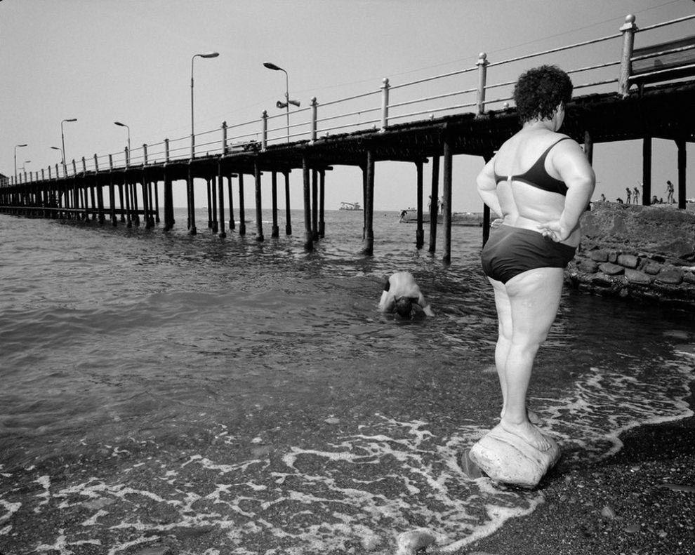 Как это было: сочинские пляжи 1988 года в объективе бельгийского фотографа пляжи Сочи 1988, Карл де Кейзер, Carl De Keyzer, сочинские пляжи 1988