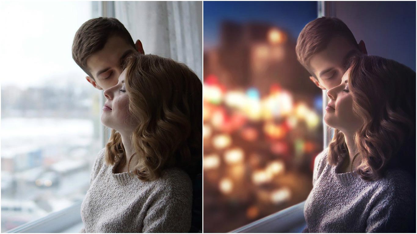 до и после фотошопа, красивый фотошоп