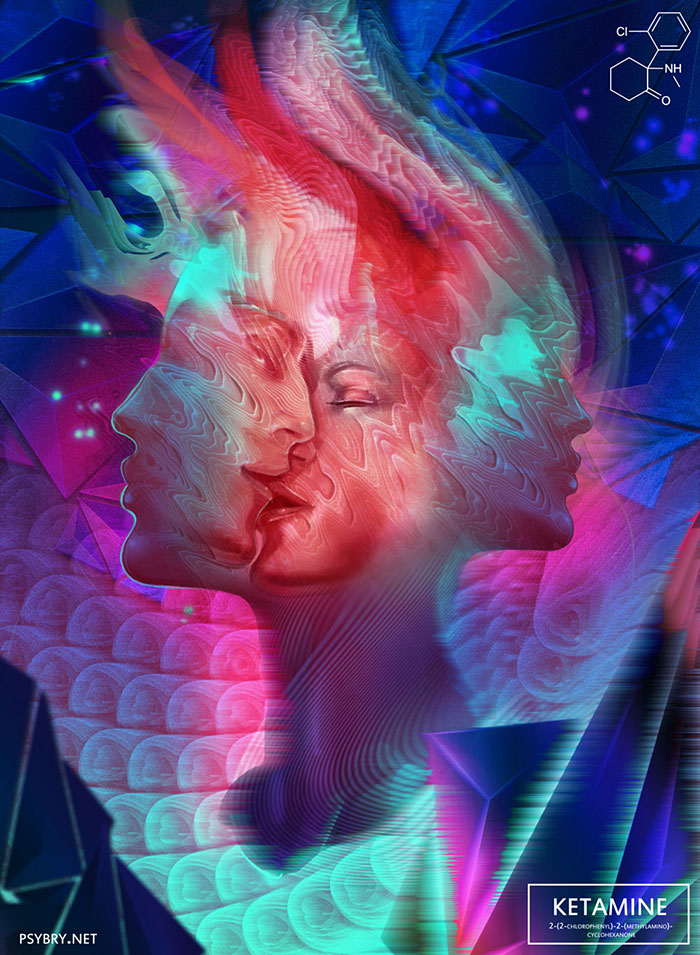 Художник принял 20 разных наркотиков и создал 20 рисунков, Брайан Поллетт, Brian Pollett