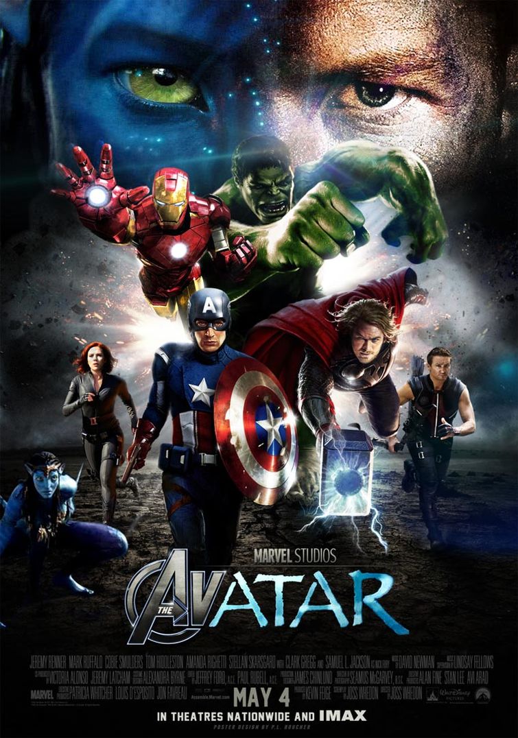 Киномэшапы, если смешать несколько фильмов в один, смешал постеры фильмов