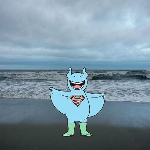 Российский иллюстратор, дополняющий реальность своими остроумными рисунками иллюстратор Gudim, российский иллюстраор дополняющий реальность