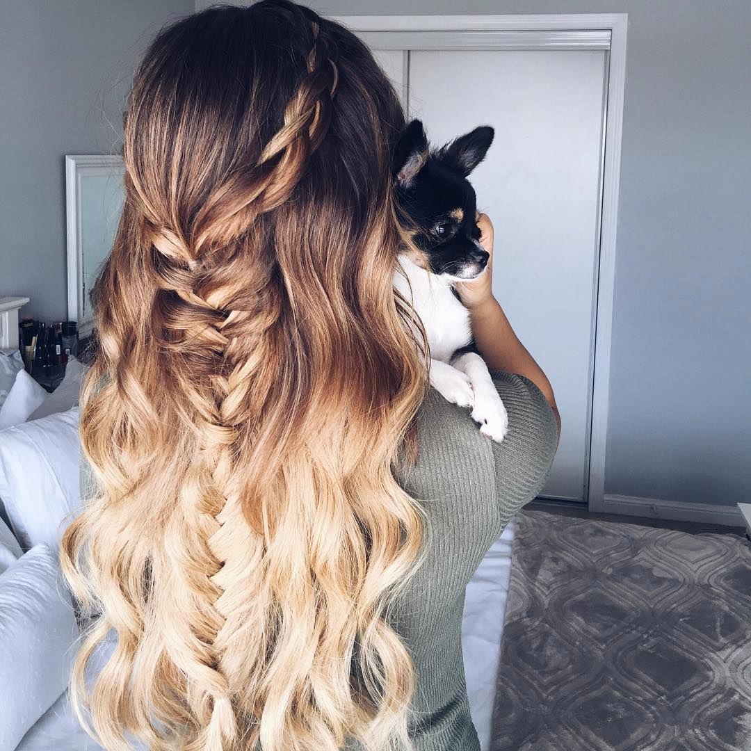 причёски для длинных волос, укладки для волос ниже плеч