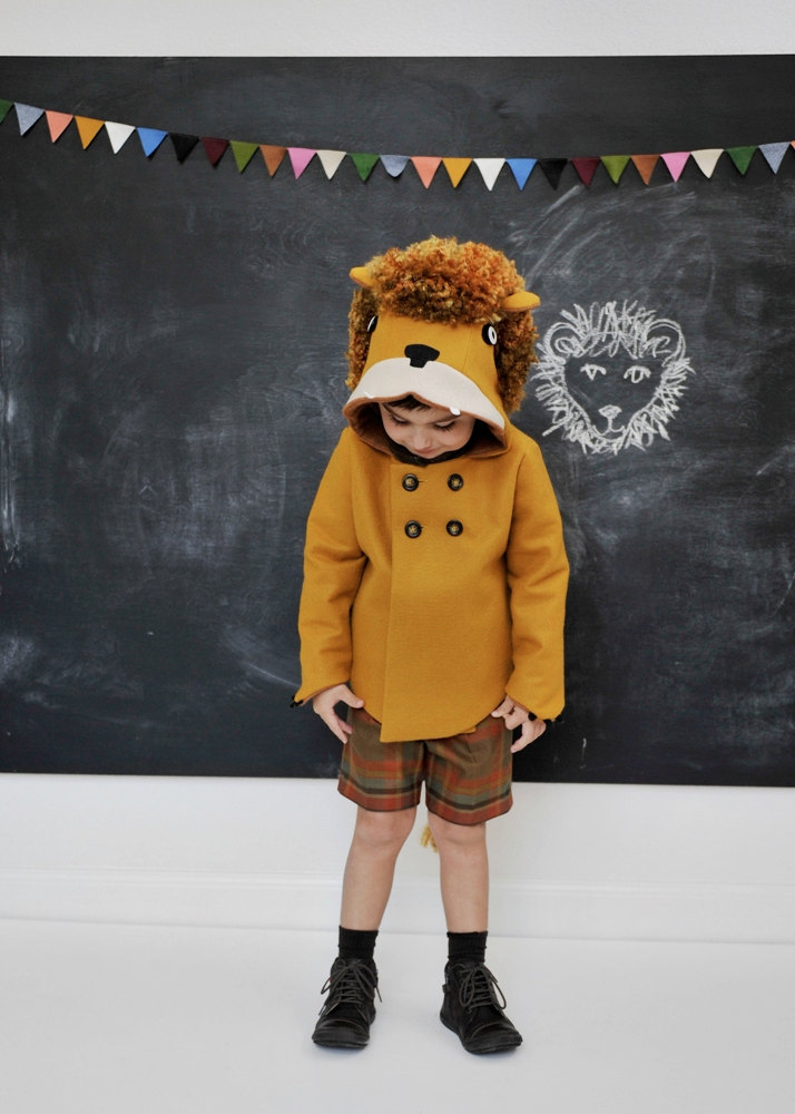 детская одежда в виде животных, пальто с ушками