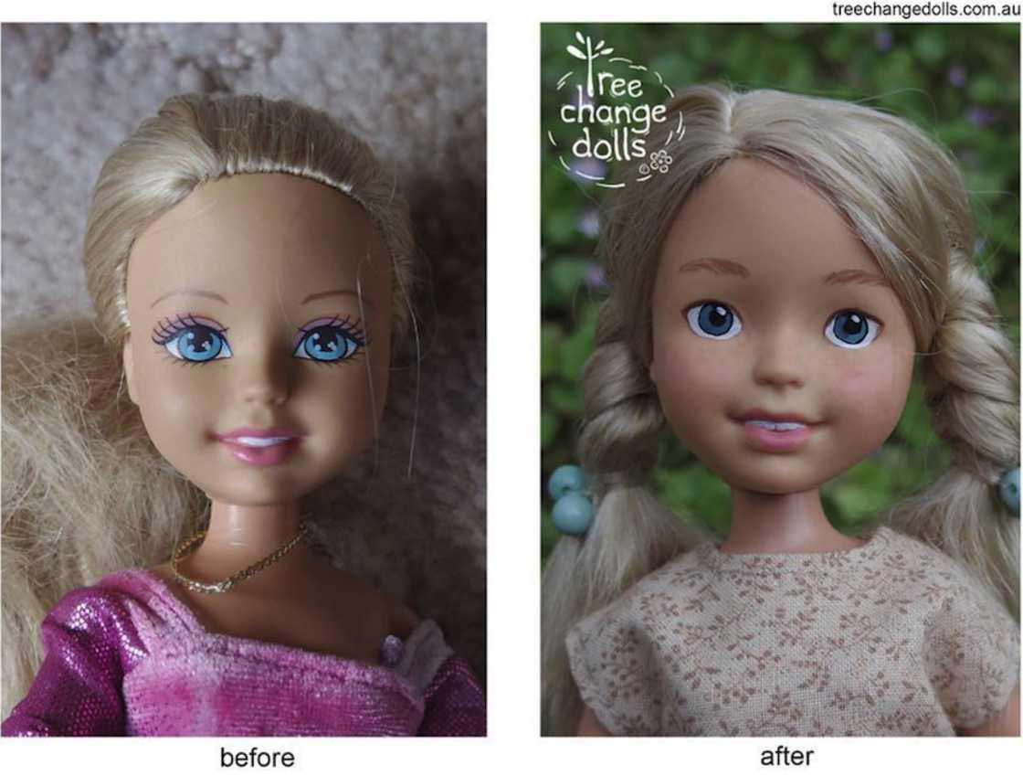 Tree Change Dolls, Соня Сингх, Sonia Singh, стирает макияж куклам Bratz