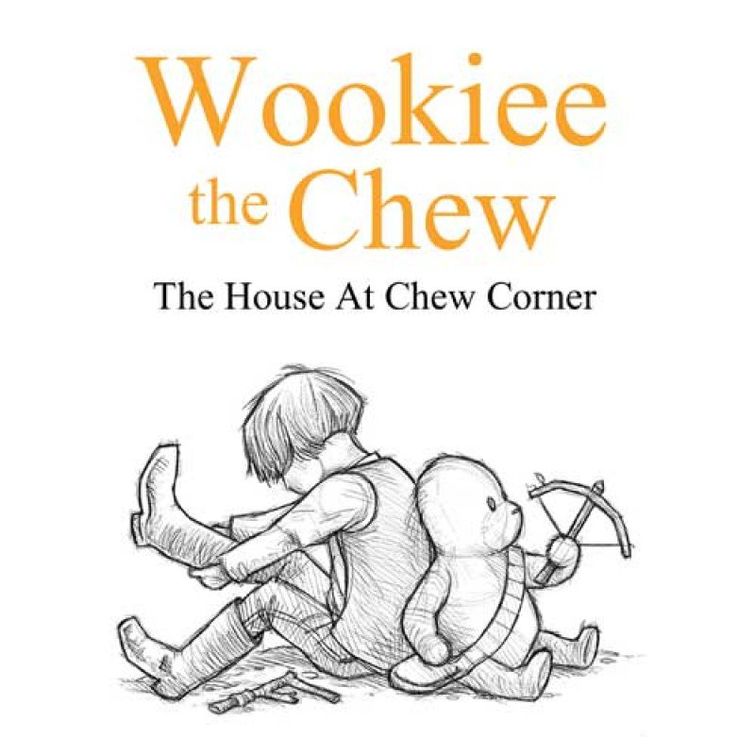 персонажи Звездные войны Винни-Пух, Вуки-Чу