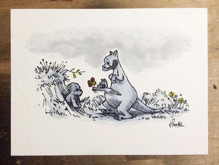 персонажи Звездные войны Винни-Пух, Вуки-Чу