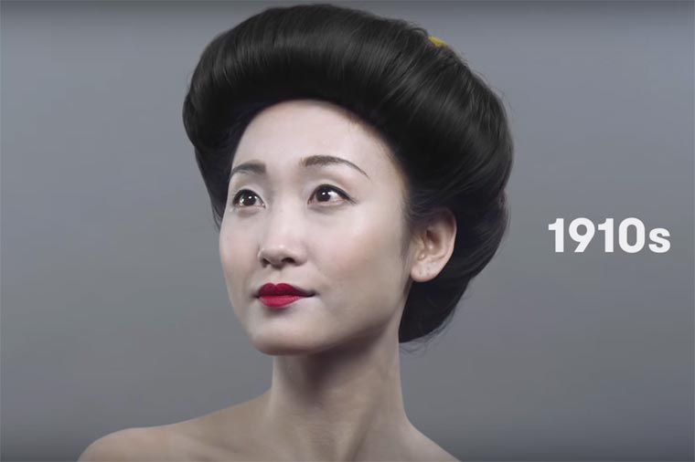 история японской моды, история моды Япония, мода японских женщин,100 лет японской моды