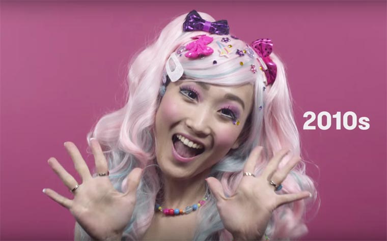 история японской моды, история моды Япония, мода японских женщин,100 лет японской моды