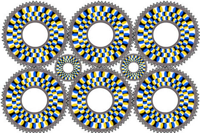 Старые добрые оптические иллюзии, которые гарантированно взорвут ваш мозг оптические иллюзии, подборка оптических иллюзий