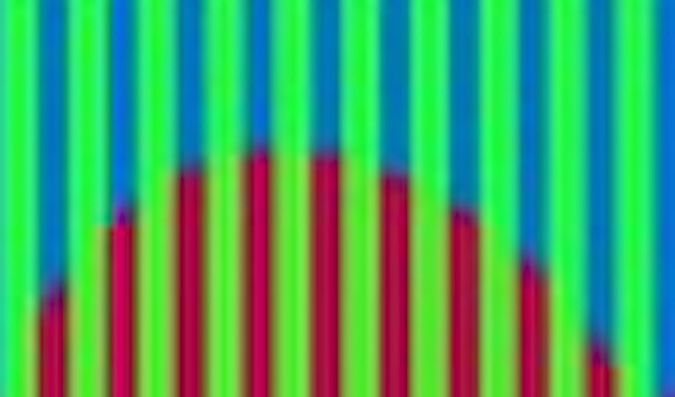 Думаете эти сердца разных цветов? А вы уверены? фиолетовые и оранжевые сердца, цвета одного цвета, сердца разных цветов на картинке