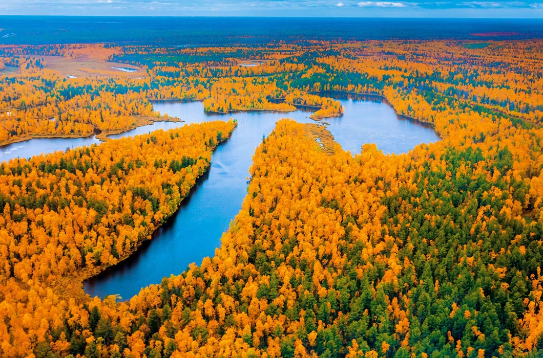 осень в разных уголках мира, красоты осени