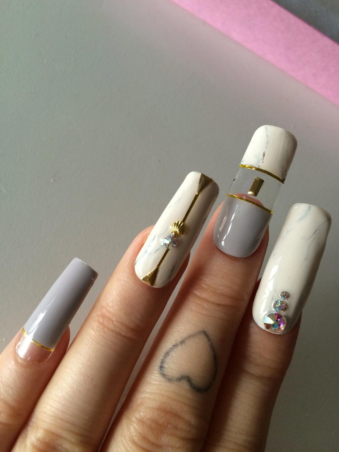 50 оттенков серого или доказательства того, что серый маникюр это не скучно серый маникюр, ногти серого цвета, серый лак