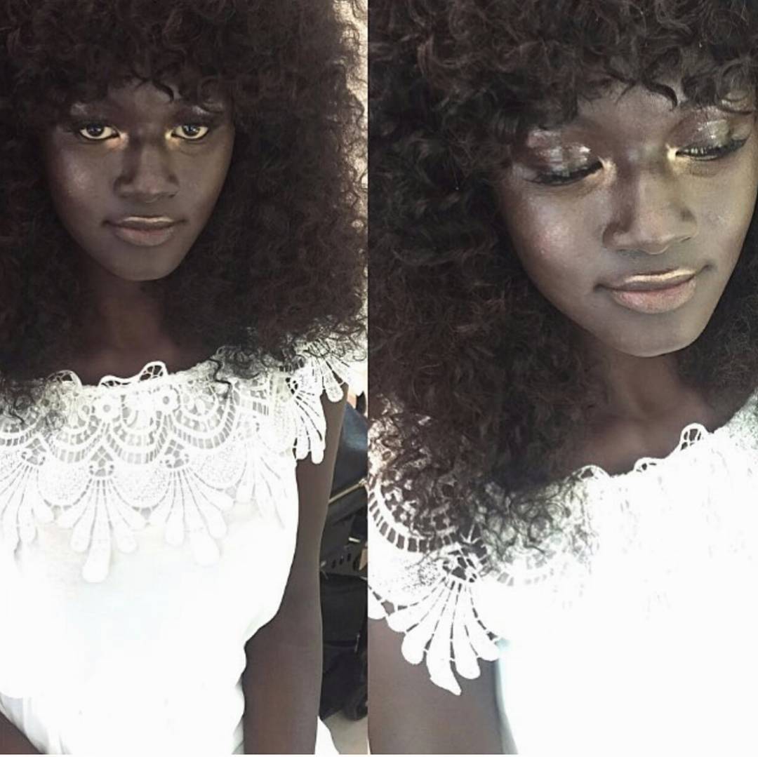  Кхудия Диоп, Khoudia Diop, Богиня меланина, Melaniin goddess, африканская модель с угольным цветом кожи