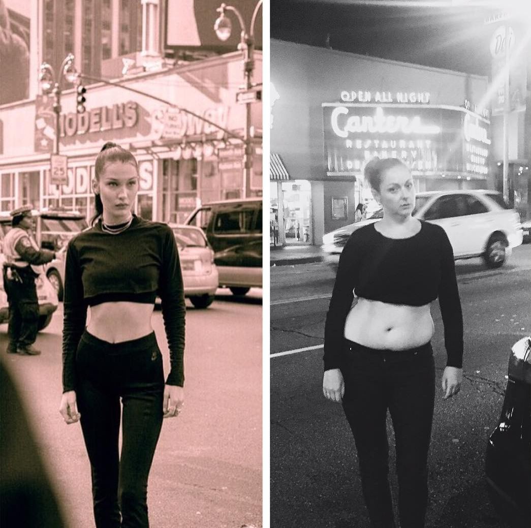 Селеста Барбер, Celeste Barber, женщина пародирует звёзд на Instagram